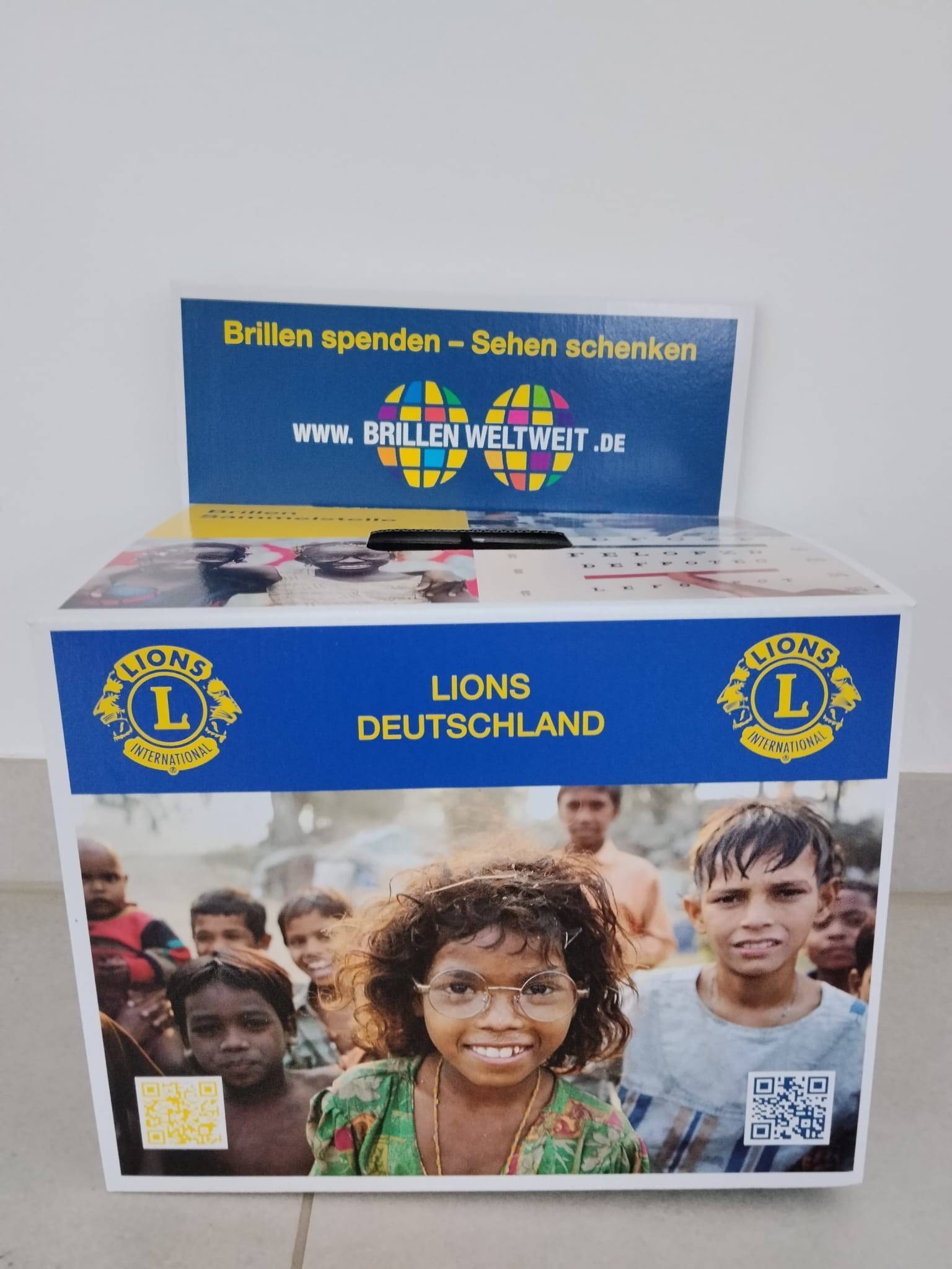  Der Lions Club Neuss-Obertor sammelt am 5. September ausgediente Brillen.   