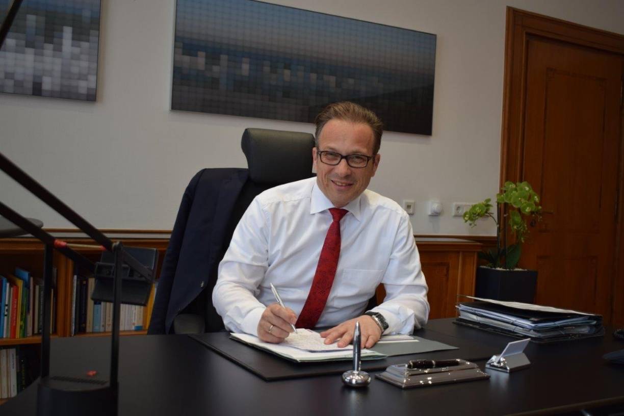 Halbzeit: Bürgermeister Reiner Breuer zweieinhalb Jahre im Amt — eine Bilanz