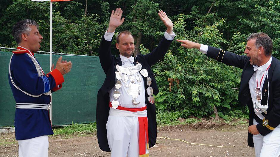 Emotional wurde das beliebte Trio Dirk Andreas, Frank Klose und Daniel Stroh...