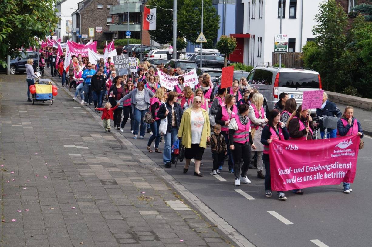 Warnstreik in Kaarster Kitas