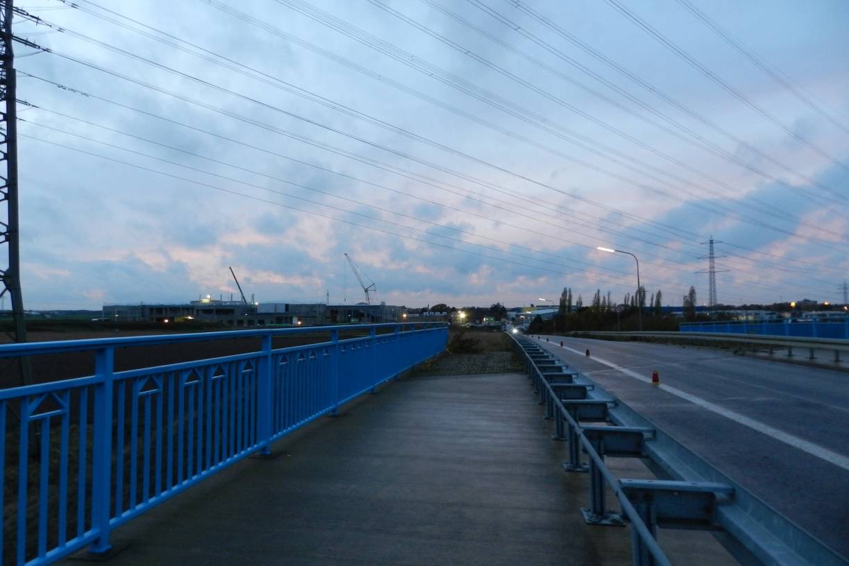  Auf dieser Brücke soll schon bald ein Schlagbaum stehen und zeitweise für eine Sperrung sorgen. 