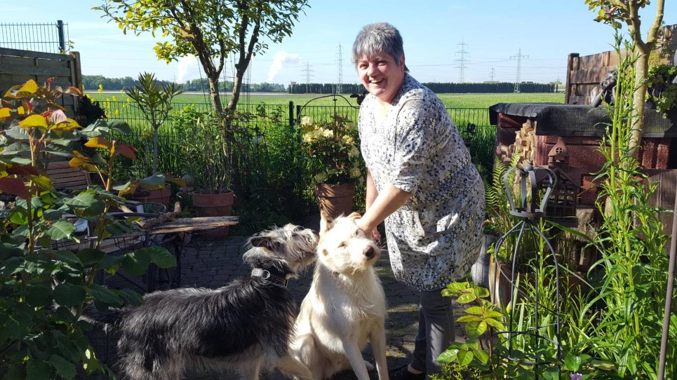  Elisabeth Schmitz wünscht sich mehr Auslauf für die Tiere.  