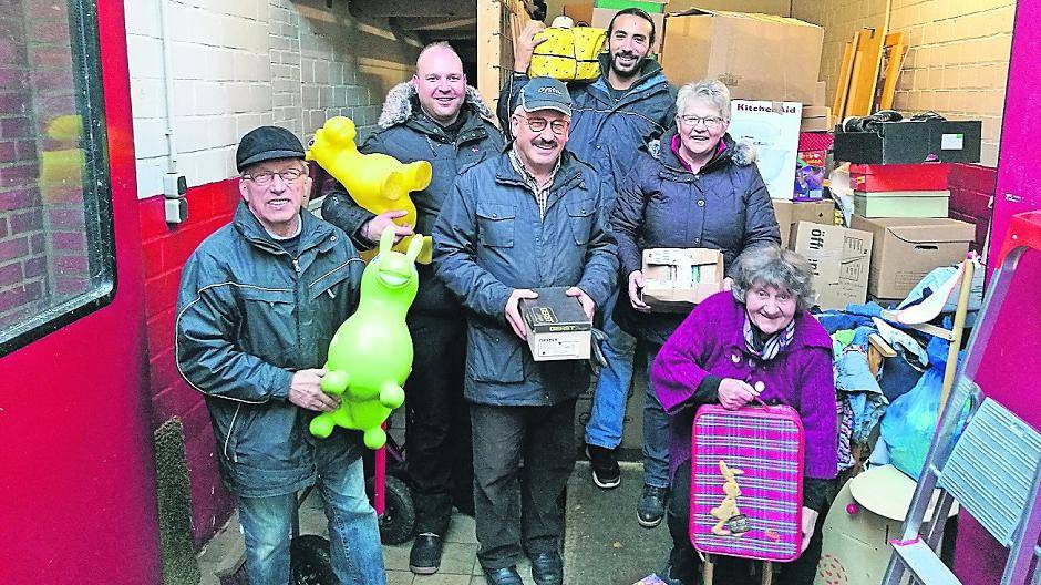  Jede Menge Pakete sollen auch in diesem Jahr wieder noch vor Weihnachten nach Rumänien transportiert werden. 