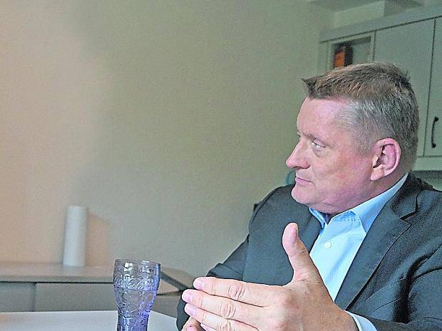  Hermann Gröhe, Spitzenkandidat der nordrhein-westfälischen CDU, bei seinem Besuch in der Kurier-Redaktion. 