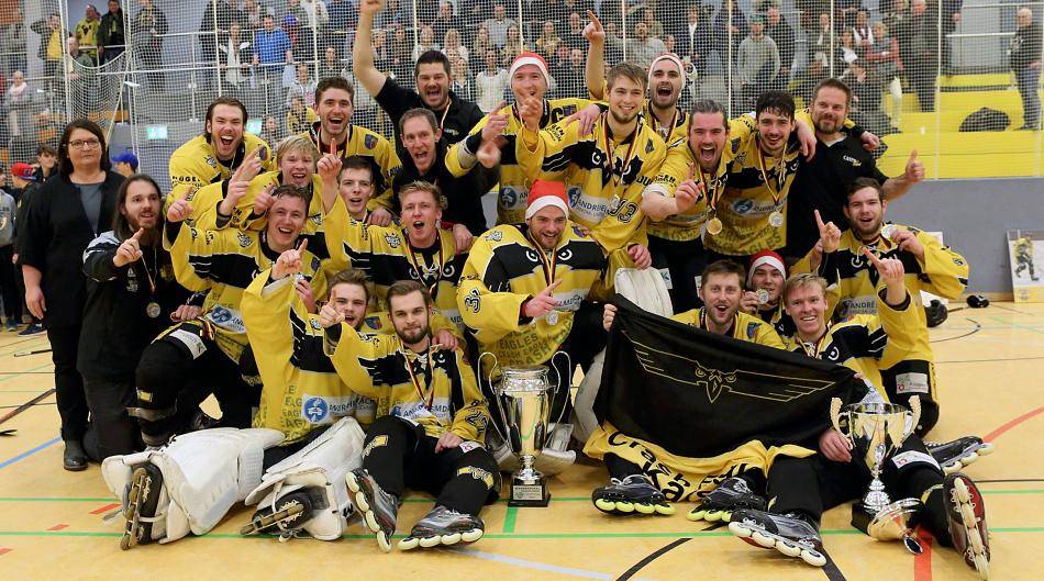 Nach 1998 ist es wieder soweit: Crash Eagles Kaarst sind Deutscher Meister!