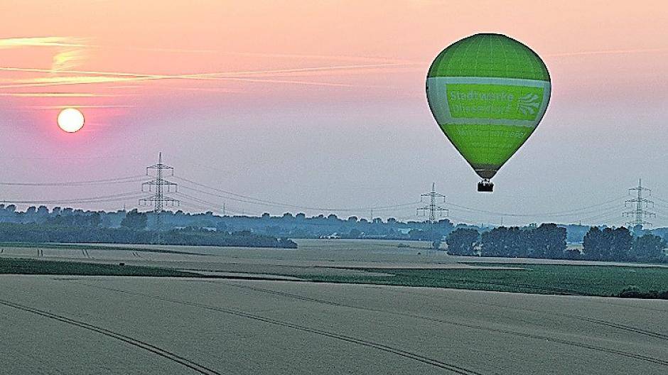 In luftigen Höhen: 83-Jähriger erfüllt sich Traum von Ballonfahrt