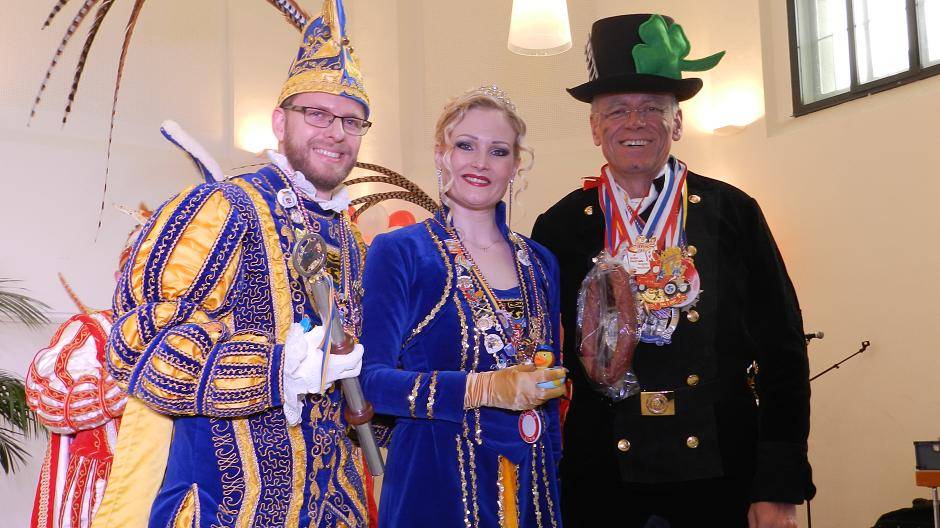 Prinz Martin II. und Prinzessin Alina, die Tollitäten aus...