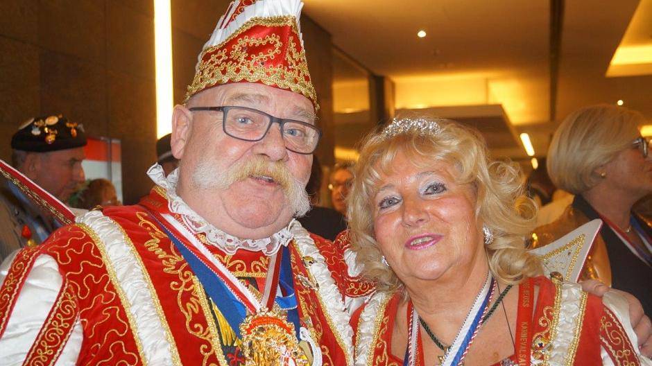 Auch Prinz Dieter III. und seine Novesia Anita I. waren zu Gast im...