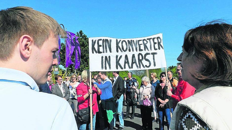 Verwaltung und Bürger kämpfen weiter gegen Konverter in Kaarst