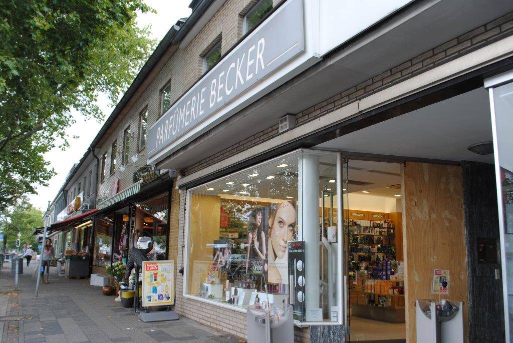 Einbruch in eine Parfümerie