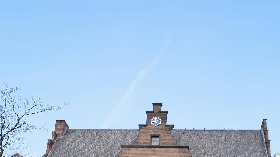 Nach der Segnung: Rolf Lüpertz (links) und Monsignore Guido Assmann erfreuen sich an...