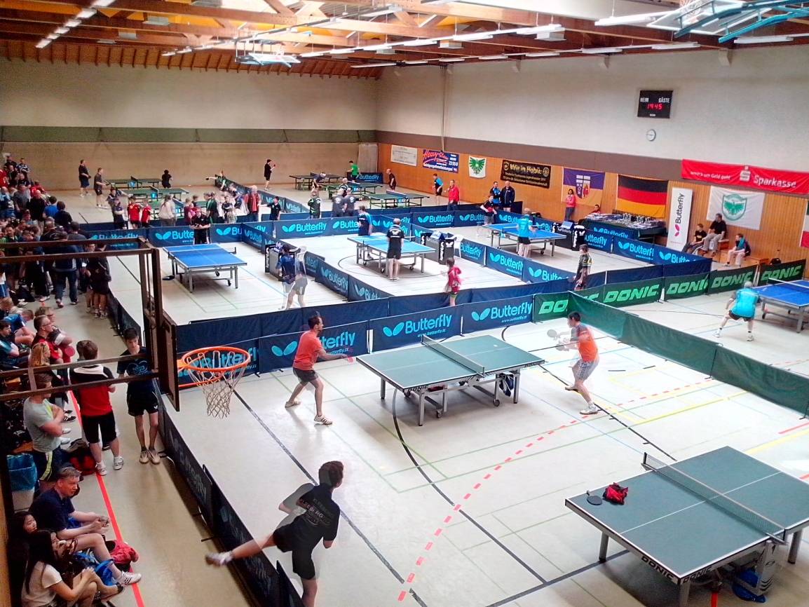  Am Wochenende sind die DJK-Sporthallen am Holzbüttgener Bruchweg wieder das "Tischtennis-Mekka" in NRW. 