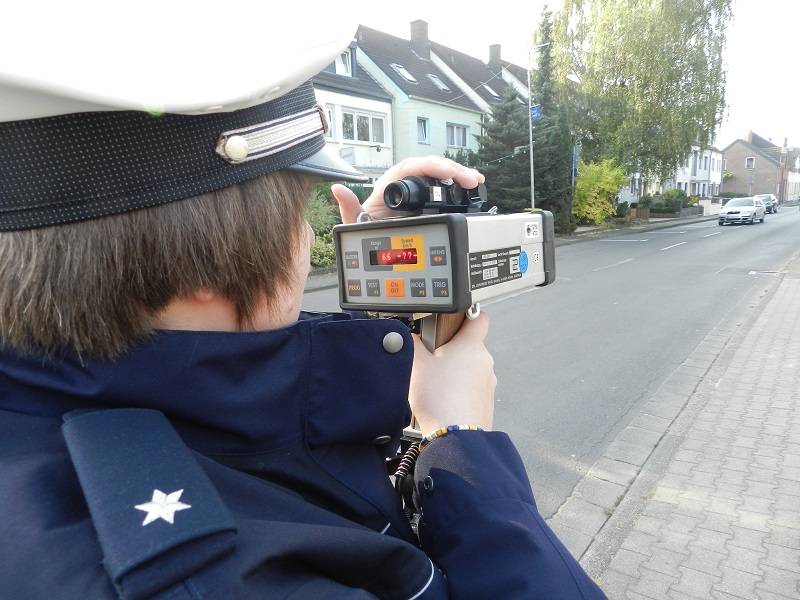 Achtung: Hier wird geblitzt!