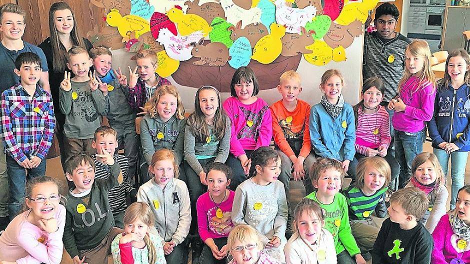 JC-Kinder wünschen allen Kaarstern frohe Ostern!