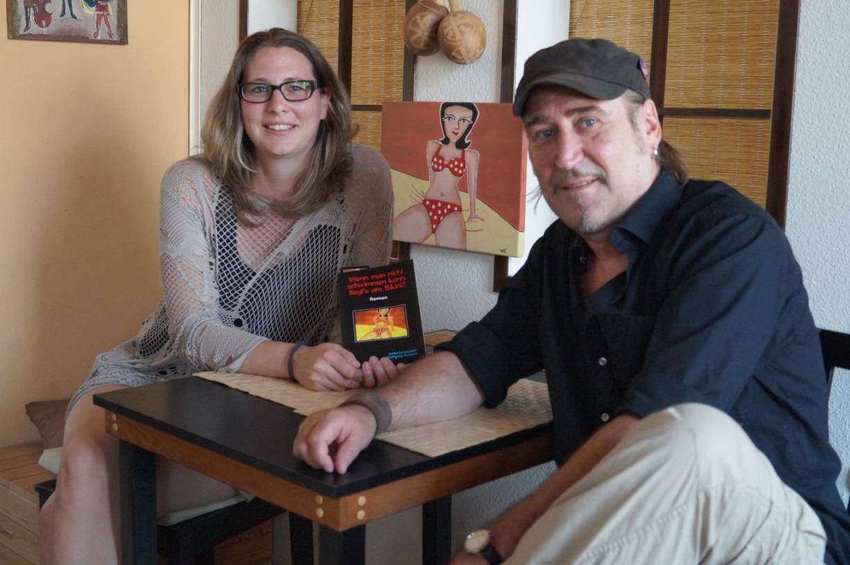 "Wenn man nicht schwimmen kann, liegt's am Bikini"