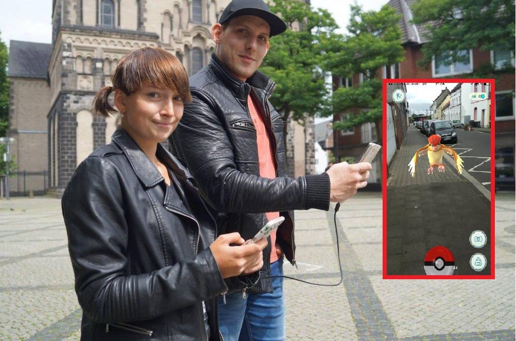 Neuss ist vom Pokémon-Go-Virus infiziert
