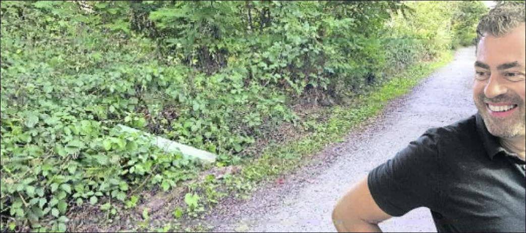 Neue Sorgen am Jröne Meerke: Blaue Fietsallee niedergemäht