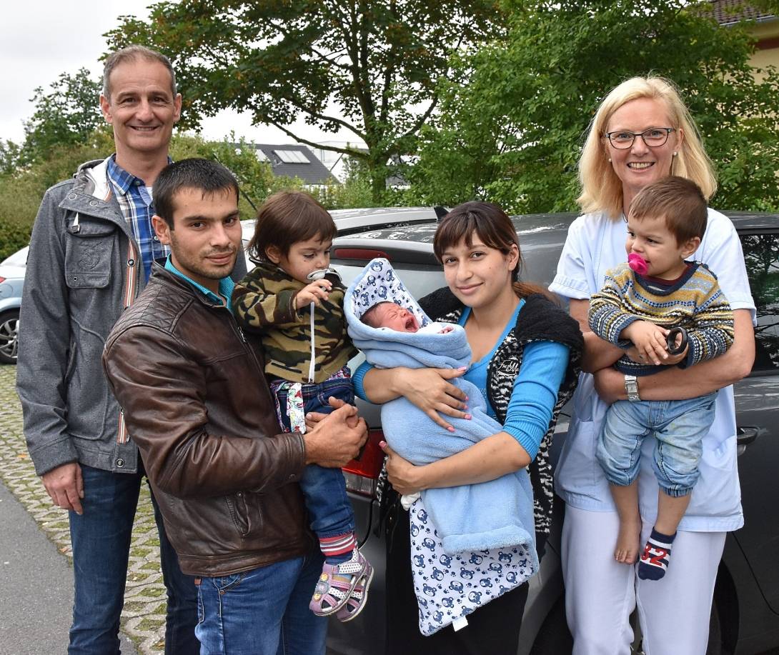  Die Stadt und die Frauenklinik helfen der jungen Familie.  