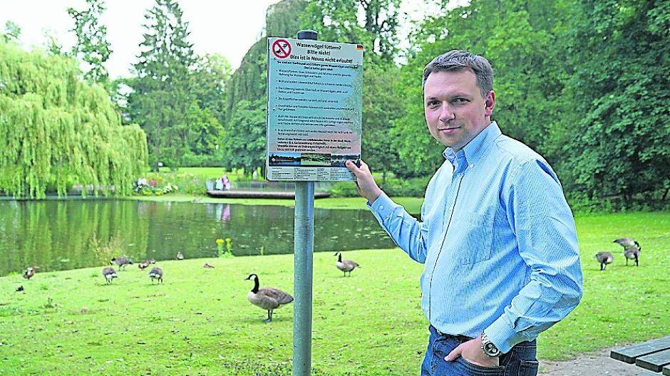  Als umweltpolitischer Sprecher der SPD-Fraktion hat Michael Ziege die Lage der Grünflächen im Blick. 