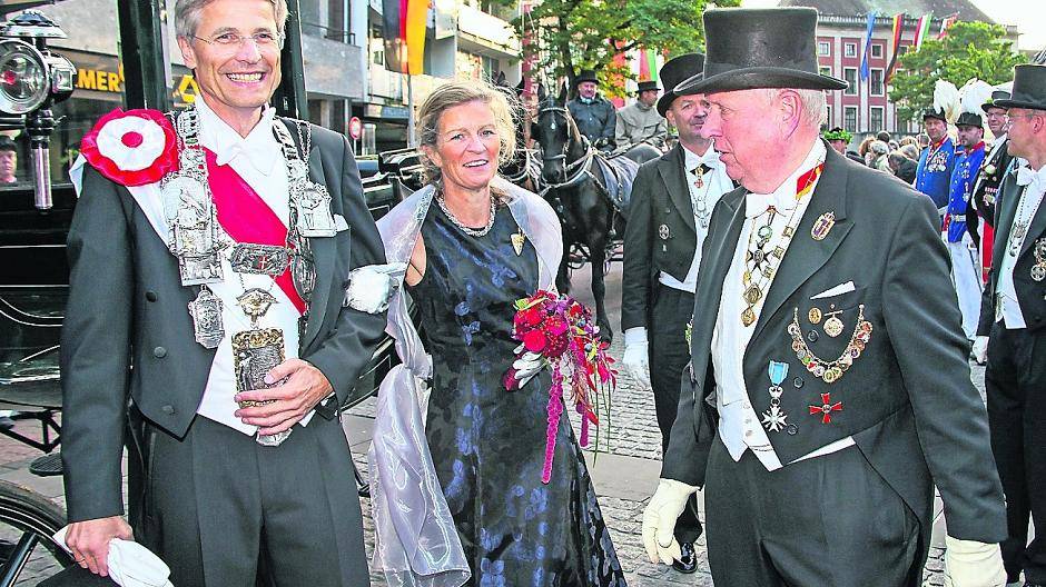 König Gerd Philipp Sassenrath gibt Wahl-Empfehlung für Geerlings ab Er unterstützt seinen CDU-Parteichef +++ Arno Jansen ist gelassen