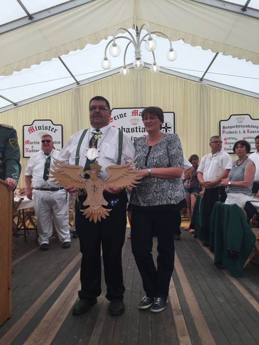 Neuer Schützenkönig für Vorst