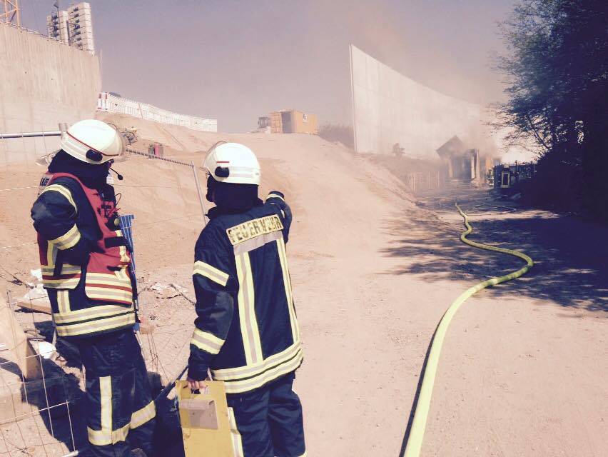 Brand an der Kaarster Straße