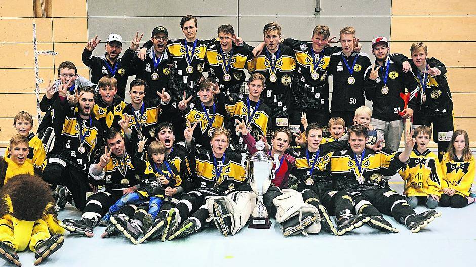 Das beste U19-Skaterhockey-Team Europas kommt aus Kaarst!