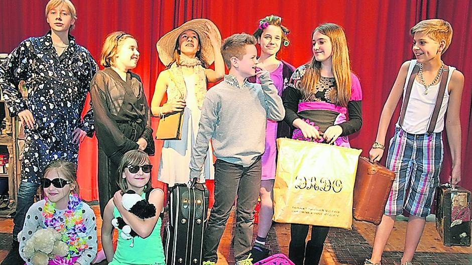 „Kleene Schnute“ fährt „mit Sack und Pack no Rimmmini“