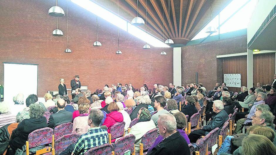  Auf der Gemeindeversammlung in der Versöhnungskirche lieferte das Presbyterium einen umfangreichen Sachstandsbericht ab. 