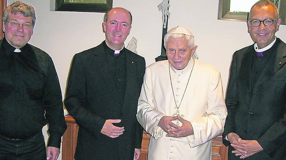 Besuch bei Benedikt XVI: „Grüßen Sie mir Neuss!“