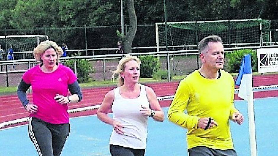  Laufen steht auch auf dem Programm. 