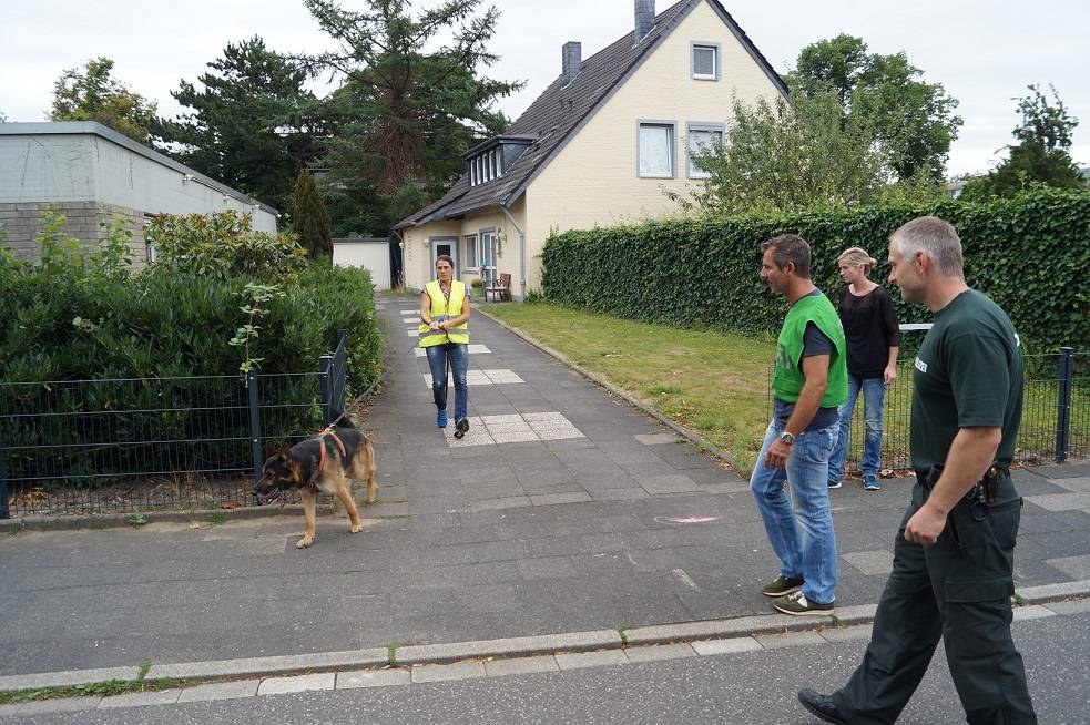 Tierischer Polizeieinsatz in Büttgen