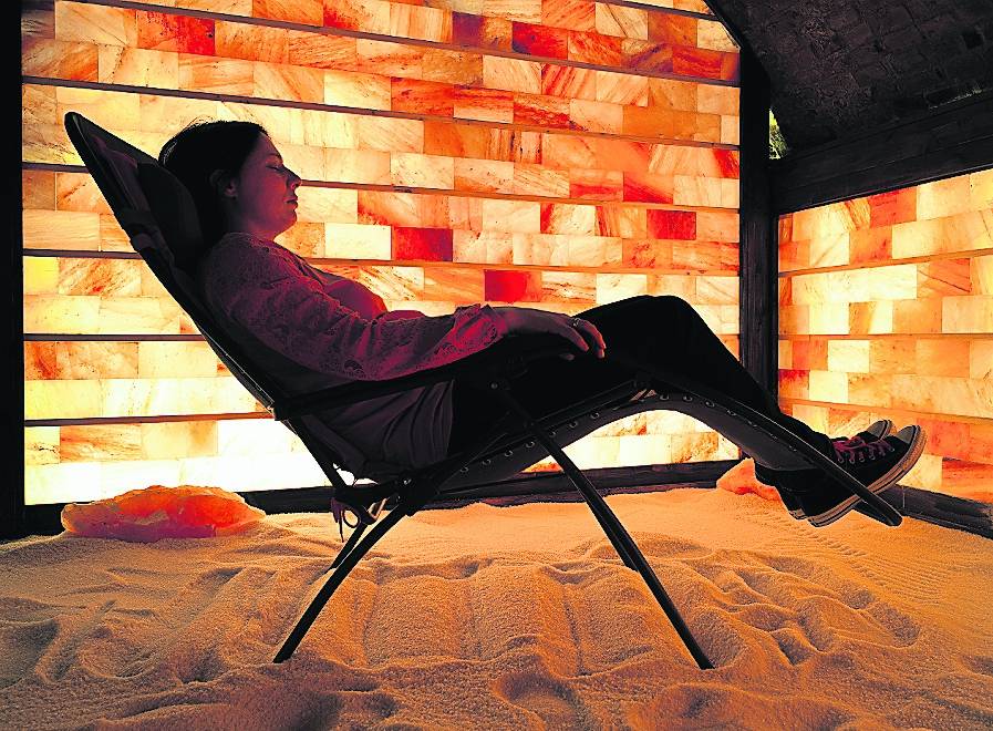 Gutschein für wohltuende Salzkur in der Salzgrotte, gesehen bei...Salz &amp; Sole im...