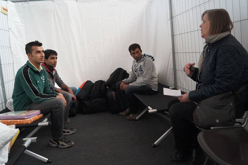 Notlösung: Sporthalle dient als Unterkunft für Flüchtlinge
