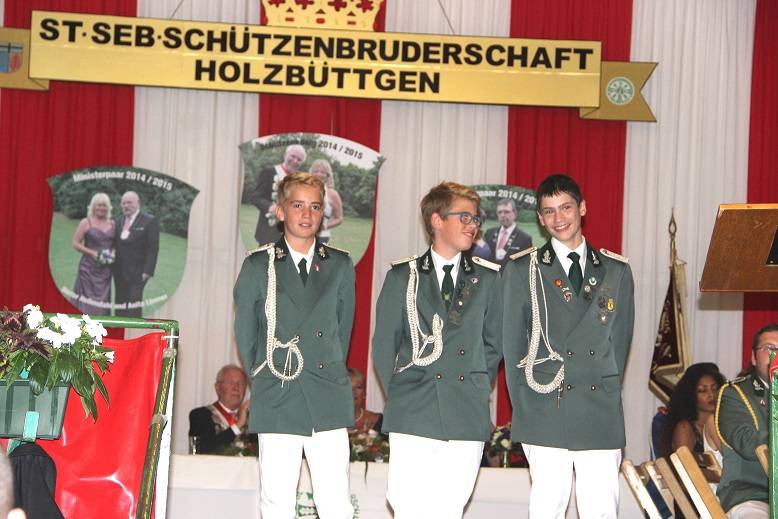 Andreas Küppers ist Schülerprinz in Holzbüttgen