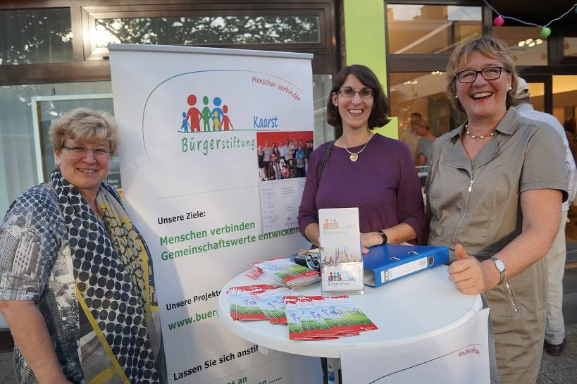 Die Bürgerstiftung Kaarst freut sich auf zahlreiche Zustifter am morgigen Donnerstag. 