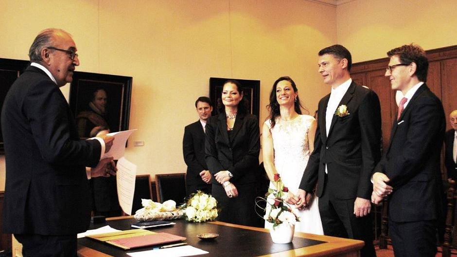 Ja! Florence und Jörge Geerlings haben sich...