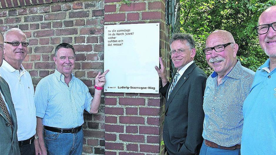 Soumagne-Weg wieder da: Heimatverein verschönert Norf