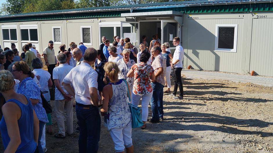 Über 200 Bürger besuchten beim Tag der offenen Tür das Wohnheim in...