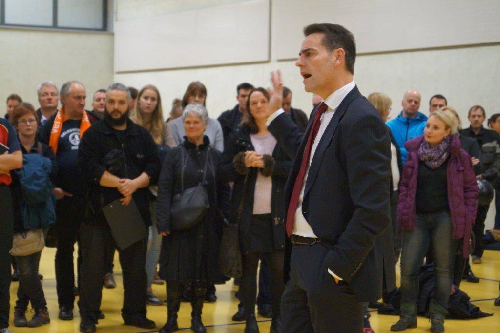 Jetzt wird’s ernst: Erste Turnhalle wird am 15. Dezember bezogen