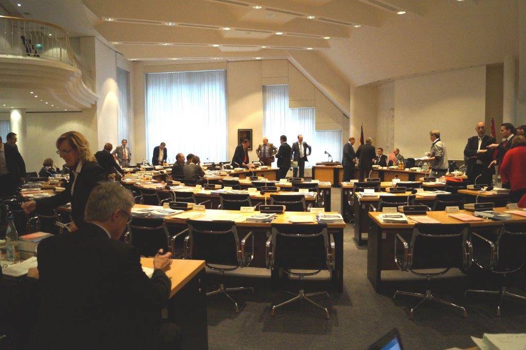 Ratssitzung im Audio Live-Stream