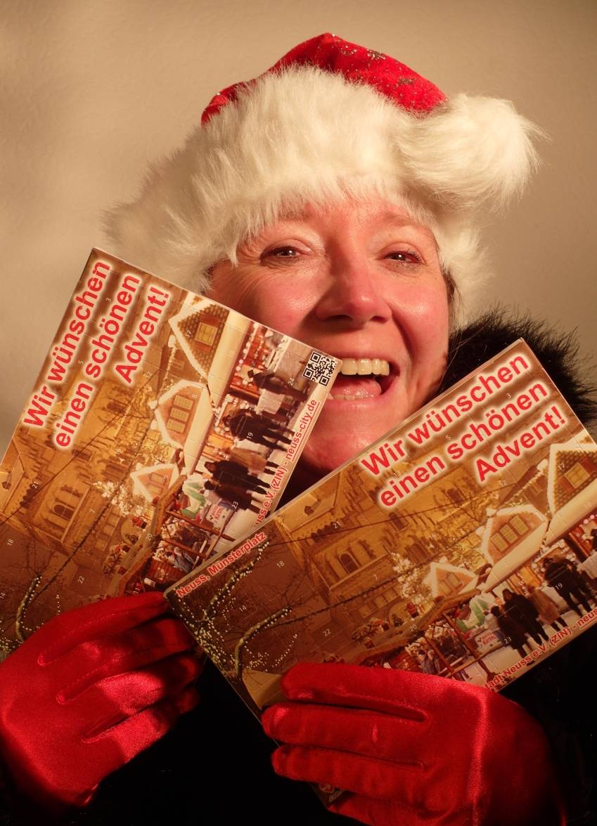 ZIN verschenkt Adventskalender an City-Besucher