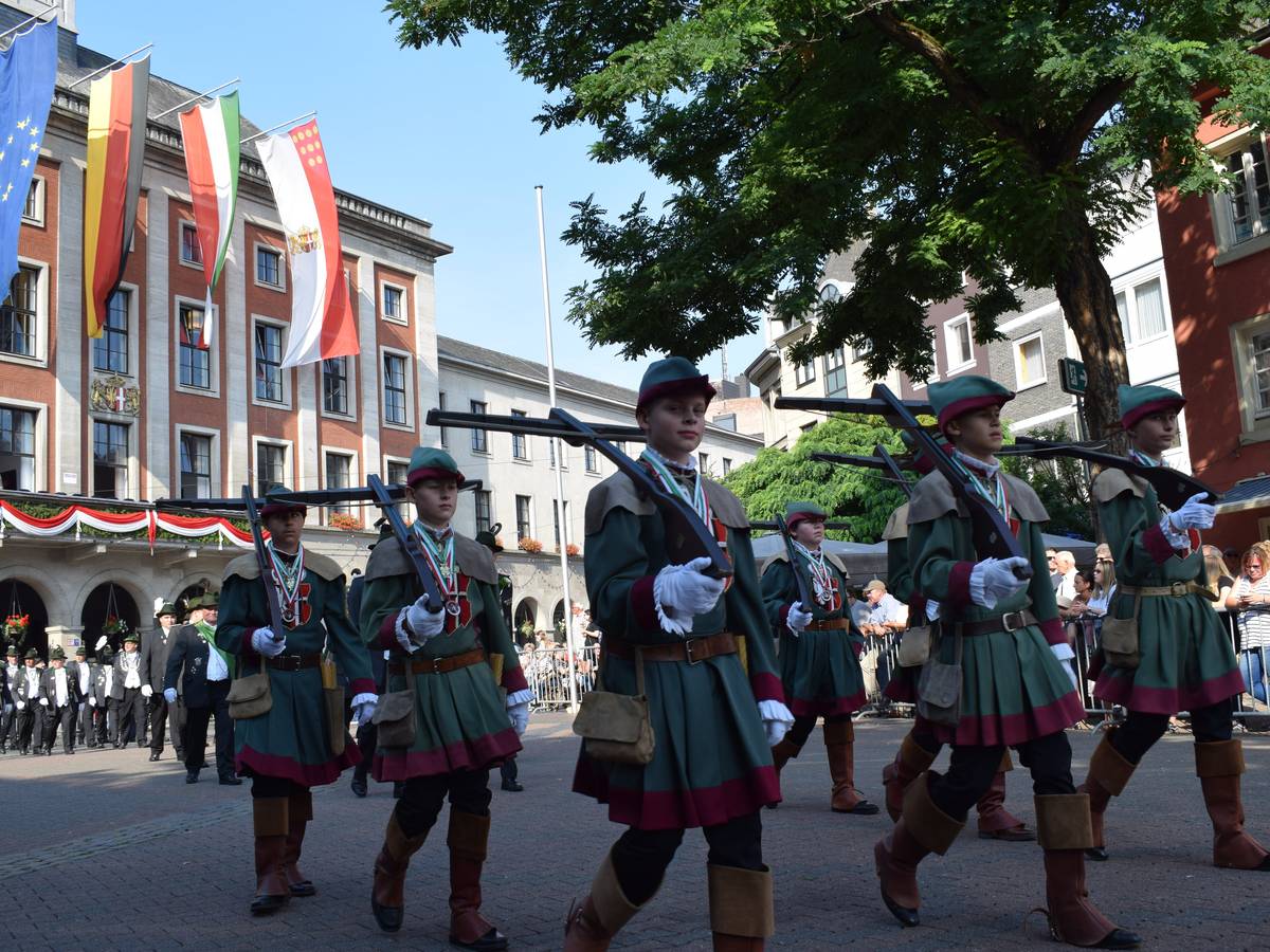Impressionen von der Königsparade
