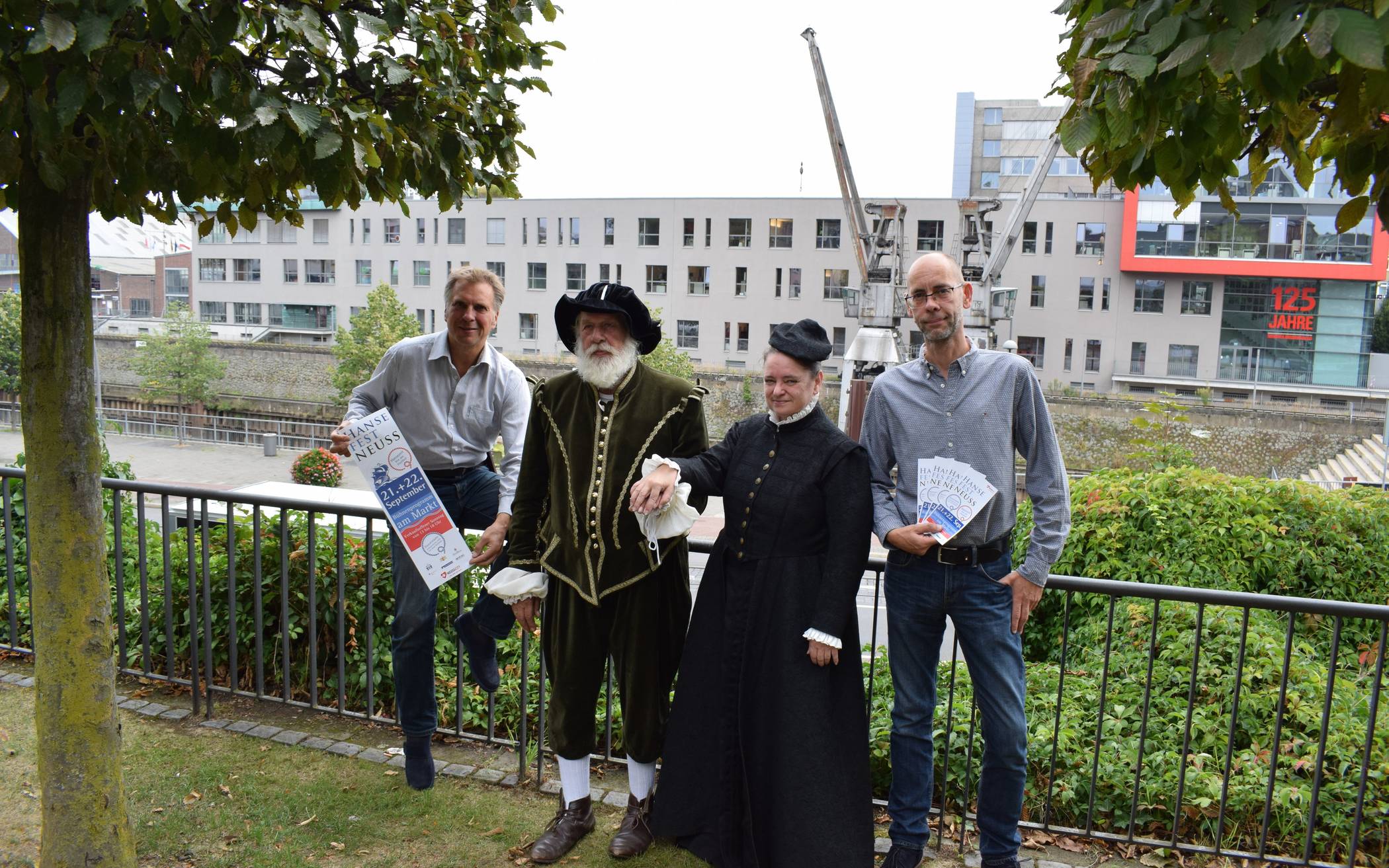 Thomas Werz von ZIN (links), Christian