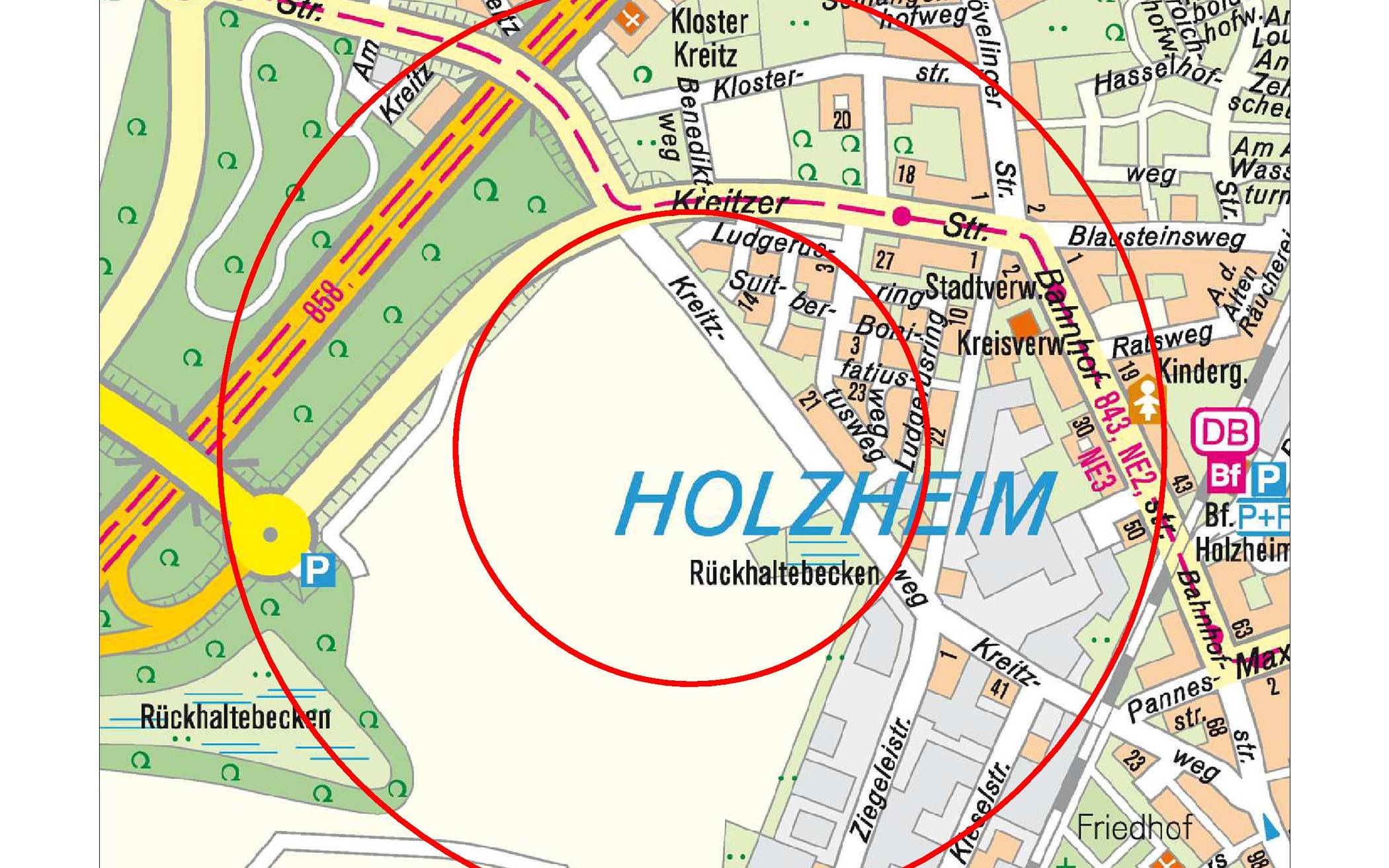 Bombenfund im Stadtteil Holzheim