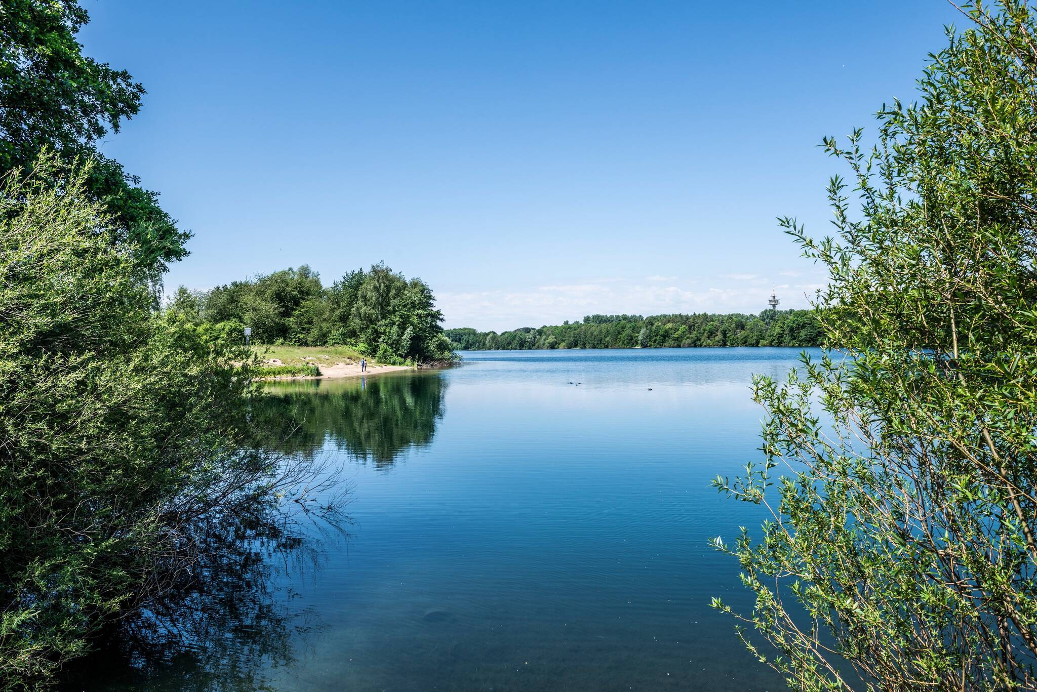 Die Rad- und Wanderwege rund um den Kaarster See werden wieder freigegeben 