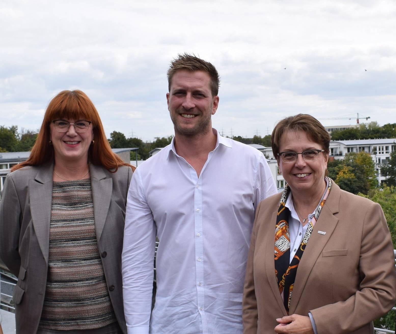  Vor einem Jahr: Teamleiterin Ute Marks (links), ISG-Vorsitzender Michael Schreinermacher und Bürgermeisterin Dr. Ulrike Nienhaus präsentierten den Start des Citymanagements. 