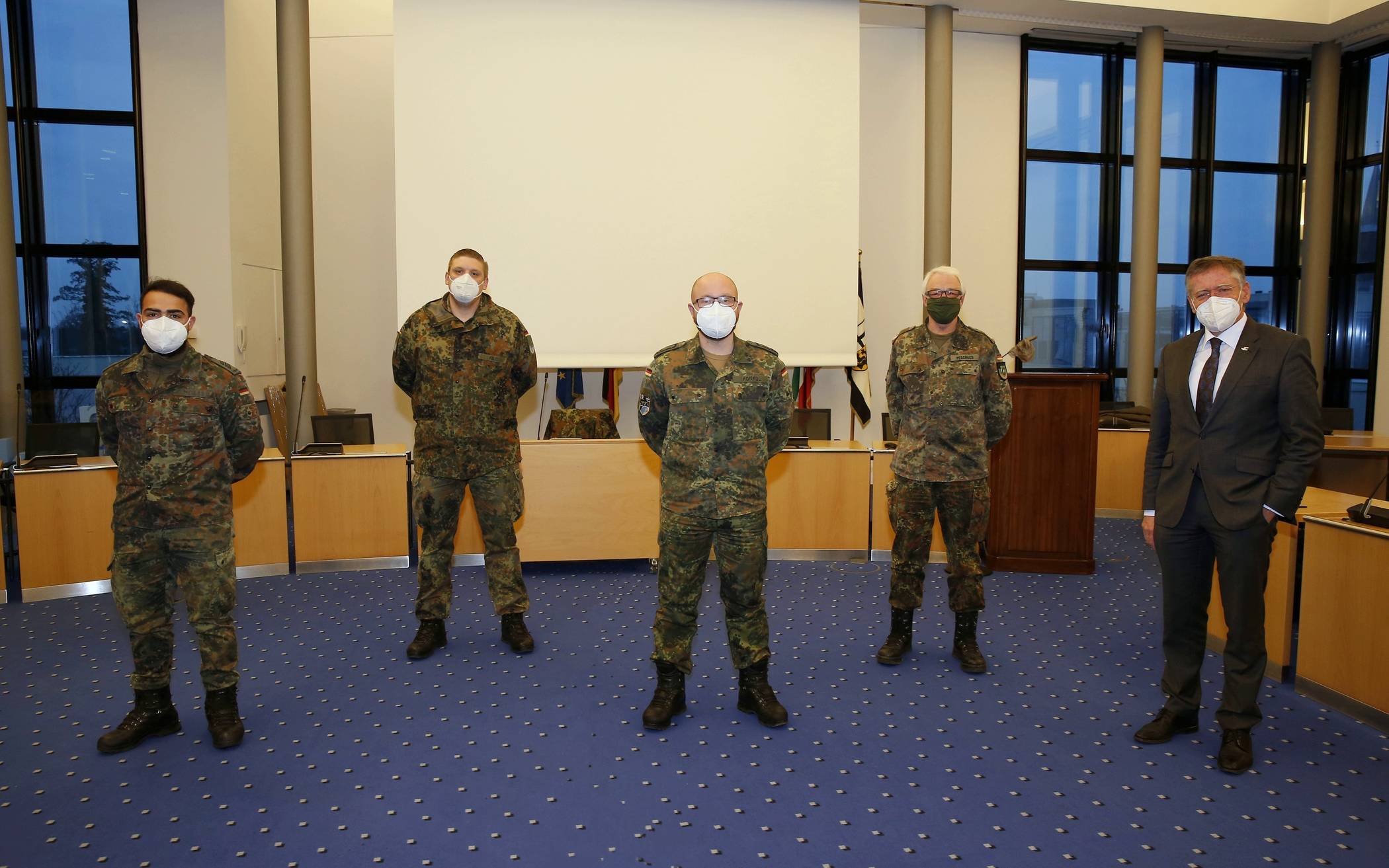 Bundeswehr unterstützt Gesundheitsamt bis zum 19. Februar